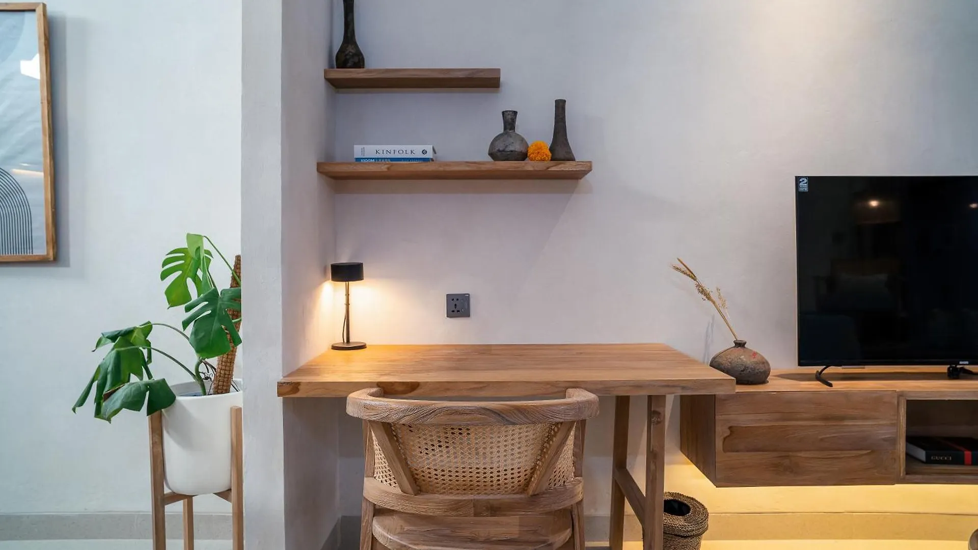 Penzion Alaya Homes C - Elegant Japandi Loft Suite In Seminyak